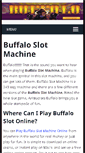 Mobile Screenshot of buffaloslotmachine.com